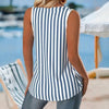 Casual Striped Tank Top