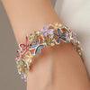 Colourful Butterfly Flower Bracelet