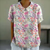 Casual Floral Print Blouse