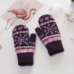 Snowflake Warm Gloves