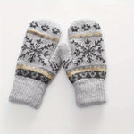 Snowflake Warm Gloves