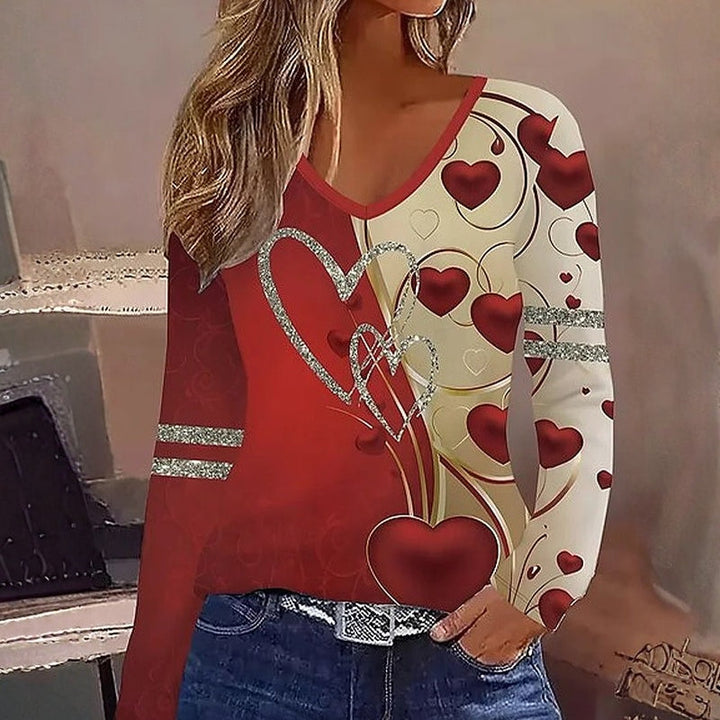 Vintage Floral Print T-Shirt