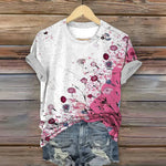 Vintage Floral Print T-Shirt