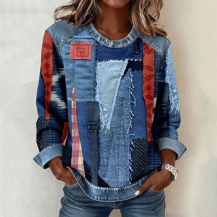 Casual Striped Blouse