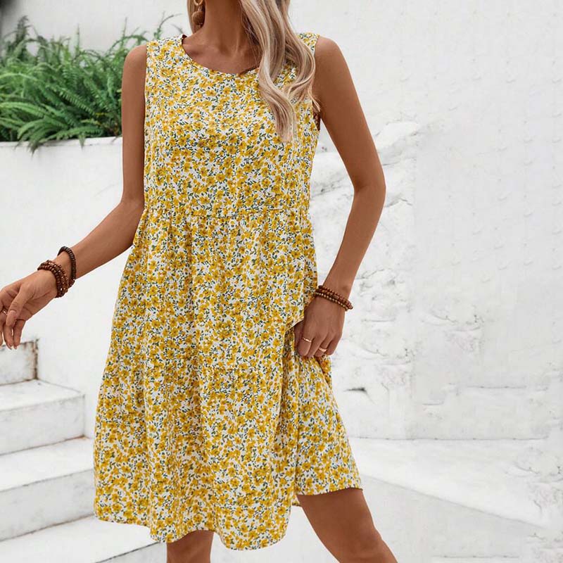 Casual Floral Dress