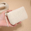 Vintage Straw Coin Purse