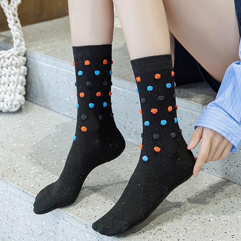 Casual Polka Dot Socks