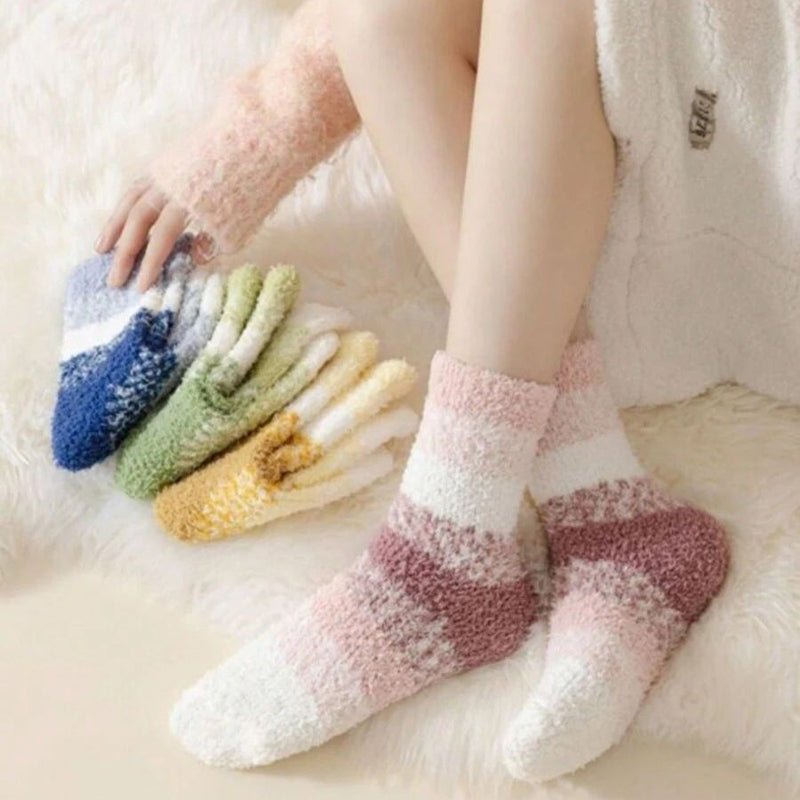 Striped Warm Socks