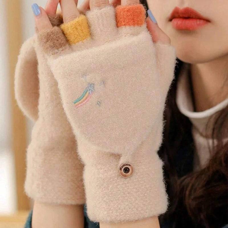 Warm Knitted Gloves