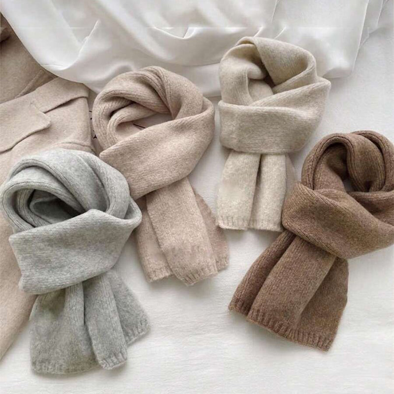 Solid Colour Warm Scarf