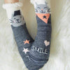 Cartoon Cat Plush Socks