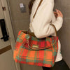 Vintage Plaid Bag