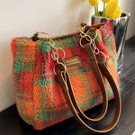 Vintage Plaid Bag