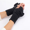 Solid Colour Warm Gloves