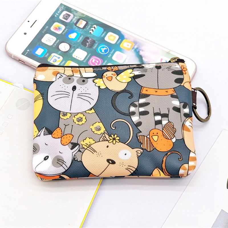 Animal Print Coin Purse