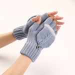 Solid Colour Warm Gloves