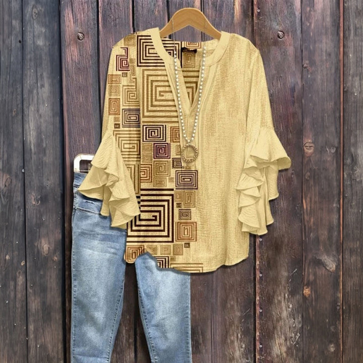 Vintage Floral Print T-Shirt