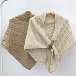 Solid Colour Warm Shawl