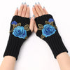 Warm Floral Gloves