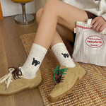 Casual Cat Print Socks