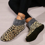 Leopard Print Warm Socks