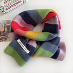 Colourful Striped Warm Scarf