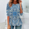 Vintage Ethnic Print T-Shirt