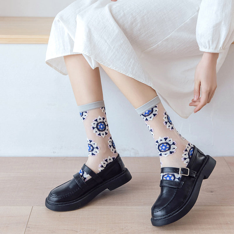 Vintage Breathable Socks