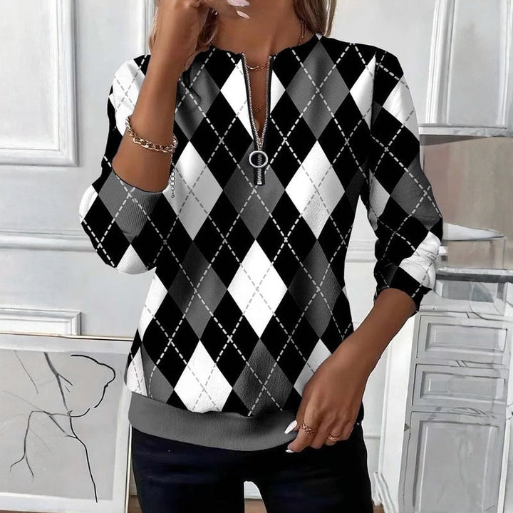 Casual Abstract Print T-Shirt