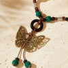 Vintage Ethnic Butterfly Necklace