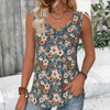 Vintage Floral Print Tank Top