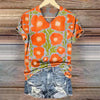 Casual Floral Print T-Shirt