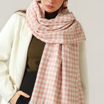 Warm Plaid Scarf