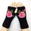 Warm Floral Gloves