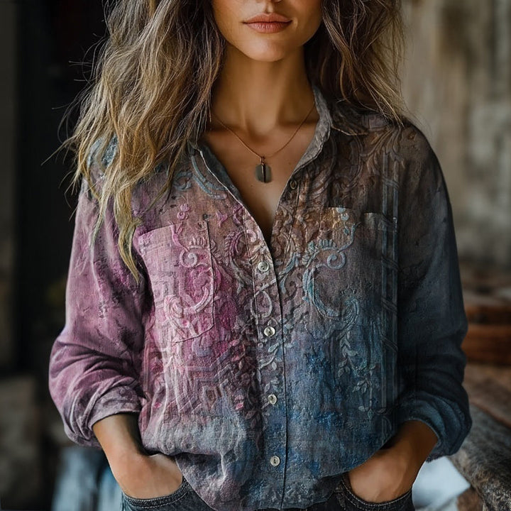 Geometric Print Casual T-Shirt