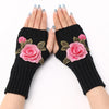 Warm Floral Gloves