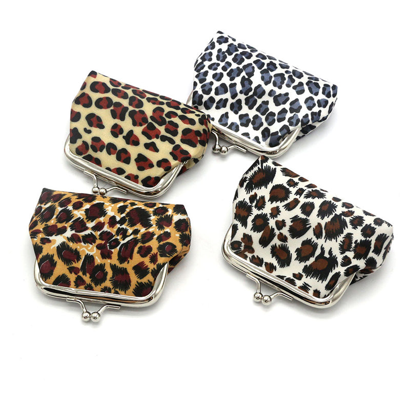 Leopard Print Coin Purse