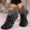 Leopard Print Warm Socks