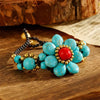 Handwoven Floral Bracelet