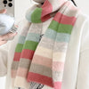 Colourful Striped Warm Scarf