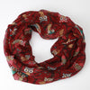 Casual Owl Print Scarf