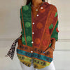 Vintage Colourful Blouse