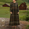 Vintage Plaid Dress