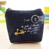 Vintage Canvas Coin Purse