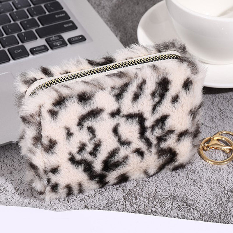 Vintage Leopard Print Coin Purse