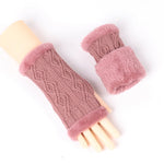 Solid Colour Warm Gloves