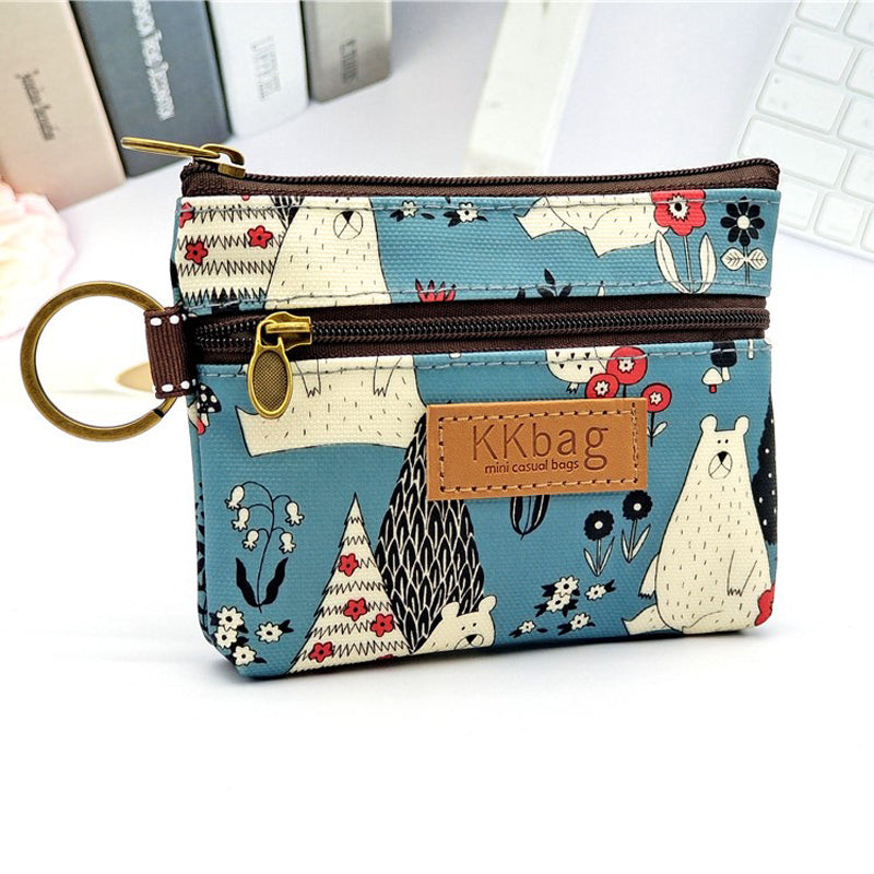 Animal Print Coin Purse