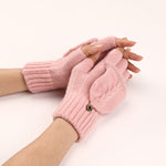 Solid Colour Warm Gloves