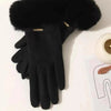Solid Colour Warm Gloves