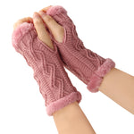 Solid Colour Warm Gloves